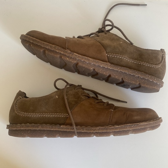 Clarks Leather Lace Up Shoes Size 10M Brown Comfort Walking Tamitha Daisy Oxford - Picture 8 of 15